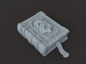 fantasy book 3D-Modell