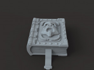 fantasy book 3D-Modell