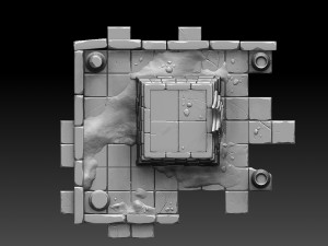 temple high poly Model 3D