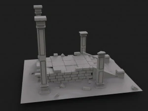 old ruin 3D Model