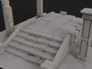 old ruin 3D 모델