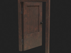 old door 3D 模型