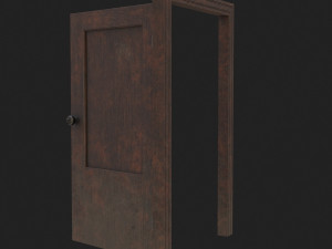 old door 3D 模型