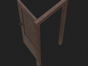 old door 3D 模型