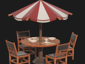table 3D Model