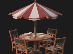 table Modello 3D