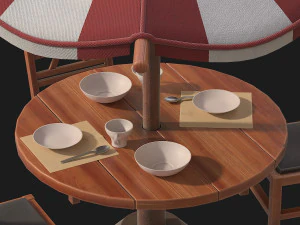 table 3D Model