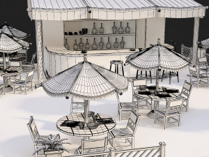 bar 3D 模型