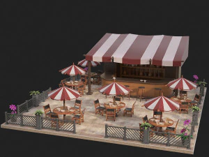 bar 3D Model