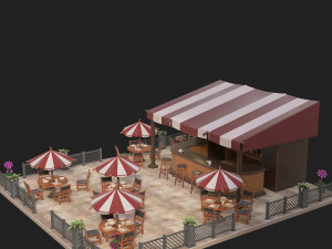 bar 3D 模型