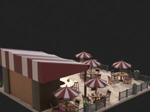 bar 3D Model