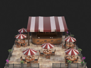bar 3D 模型