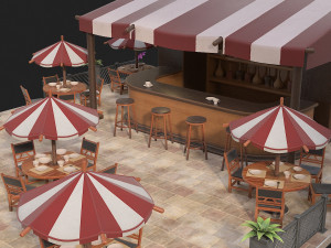 bar 3D 模型