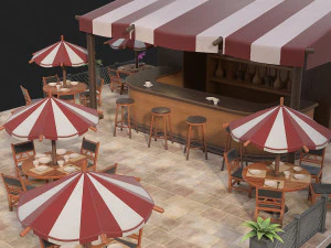 bar 3D Model