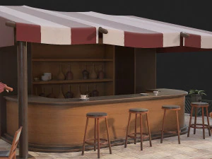 bar 3D Model
