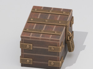 wood box 3D Model