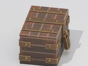 wood box 3D Model