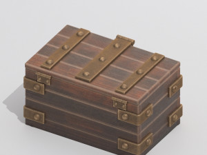 wood box 3D Model