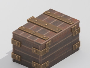 wood box 3D Model