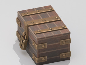 wood box 3D Model