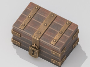 wood box 3D Model