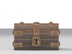 wood box 3D Model