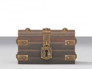 wood box 3D Model