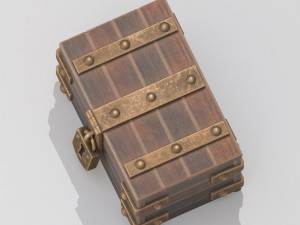 wood box 3D Model