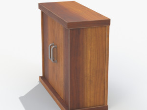 hinged shelf 3D मॉडल