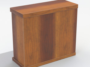 hinged shelf 3D मॉडल