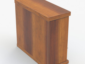 hinged shelf 3D मॉडल