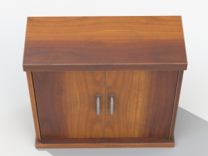 hinged shelf 3D मॉडल