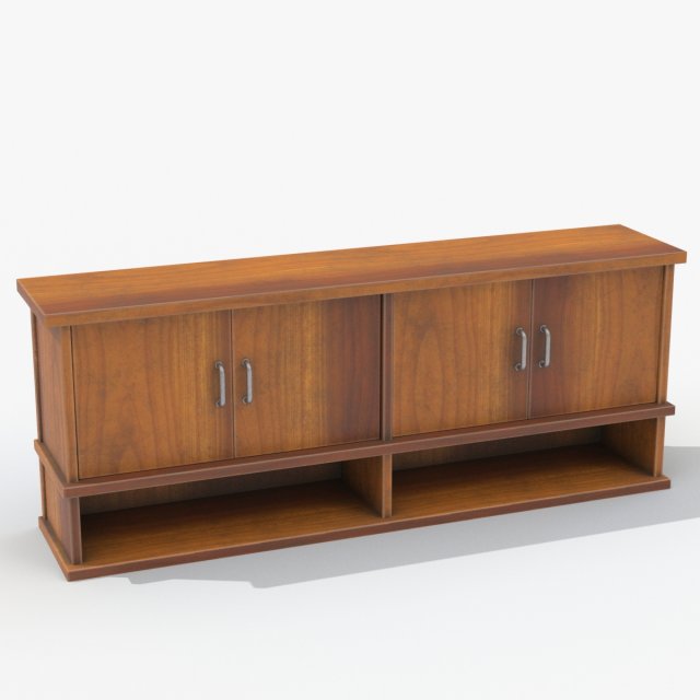 hinged shelf Model 3D .c4d .max .obj .3ds .fbx .stl .blend 