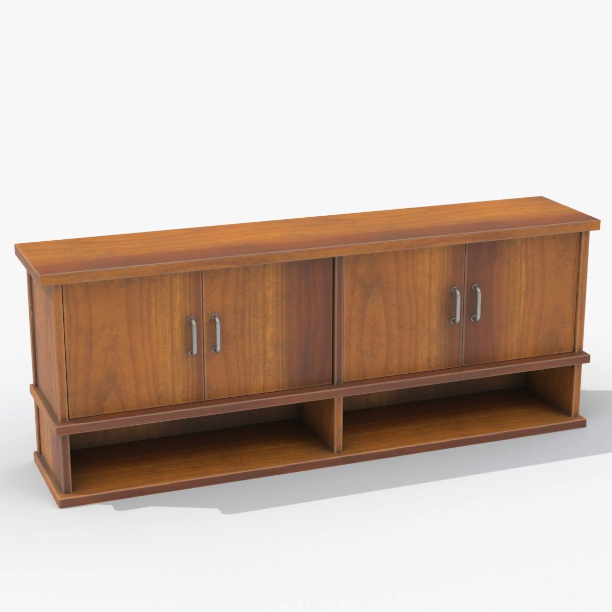 hinged shelf 3D Model .c4d .max .obj .3ds .fbx .stl .blend 