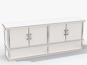 hinged shelf 3D Model