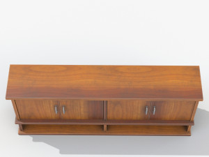 hinged shelf Model 3D