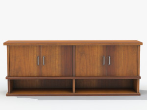hinged shelf Model 3D