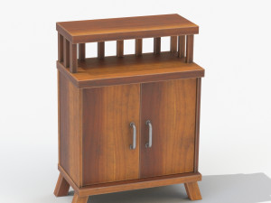 bedside table Model 3D
