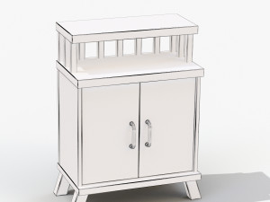 bedside table Modelo 3D