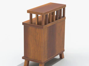 bedside table 3D Model