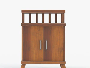 bedside table 3D Model