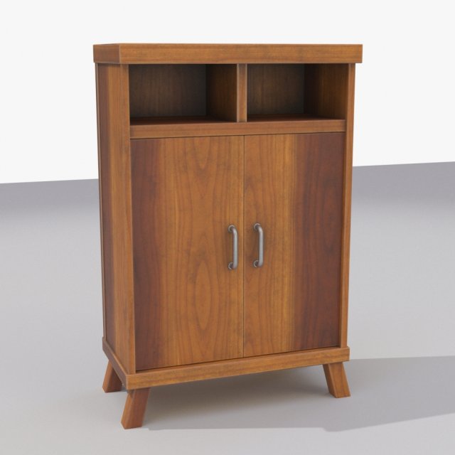 cupboard 3D 模型 .c4d .max .obj .3ds .fbx .stl .blend 