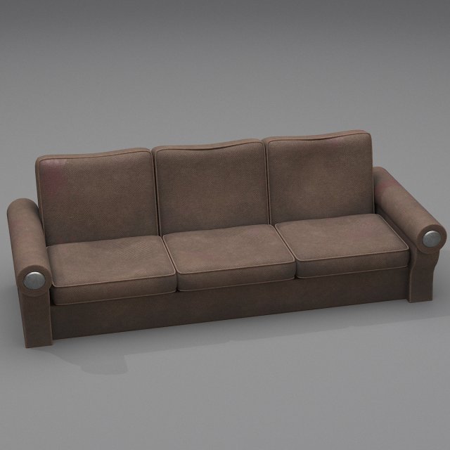 sofa Modèle 3D .c4d .max .obj .3ds .fbx .stl .blend 