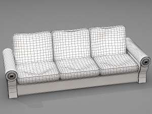 sofa Modèle 3D