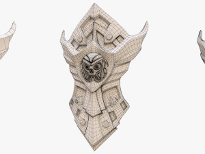 fantasy shield Model 3D