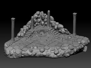 ruin 3D Model