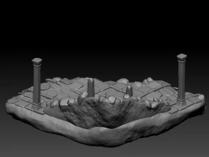 ruin 3D Model