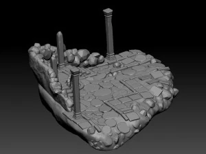 ruin 3D Model