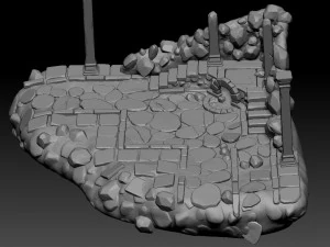 ruin 3D Model