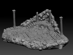 ruin 3D Model